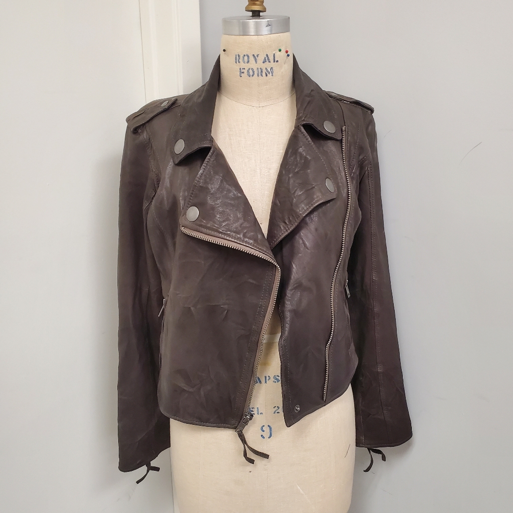Ruehl No.925 Vintage Leather Jacket